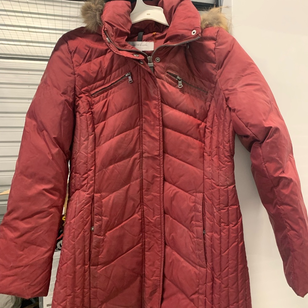Marc Jacob’s NY warm burgundy winter jacket